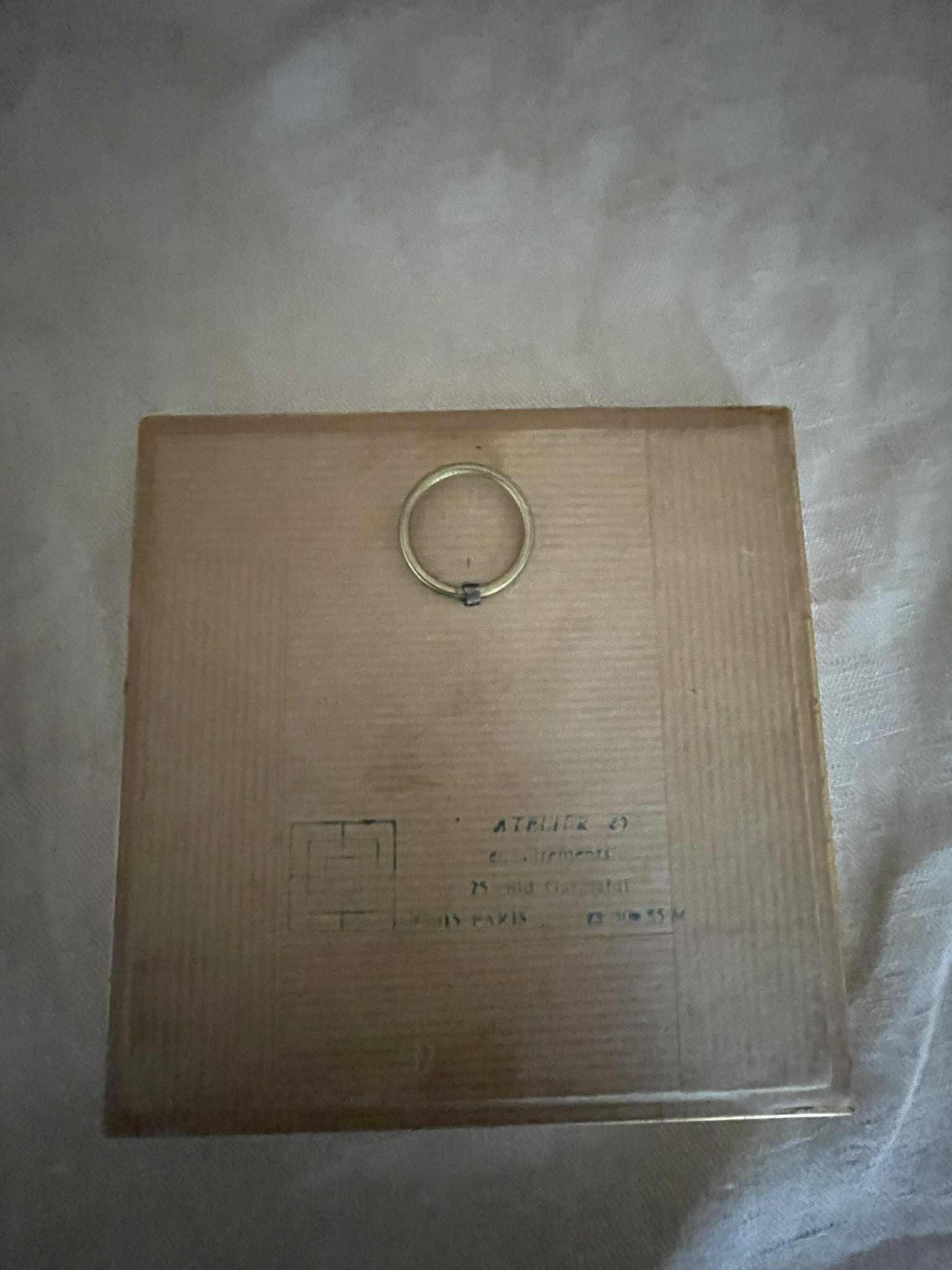 Framed print "Ma Foi, Mon Roy"