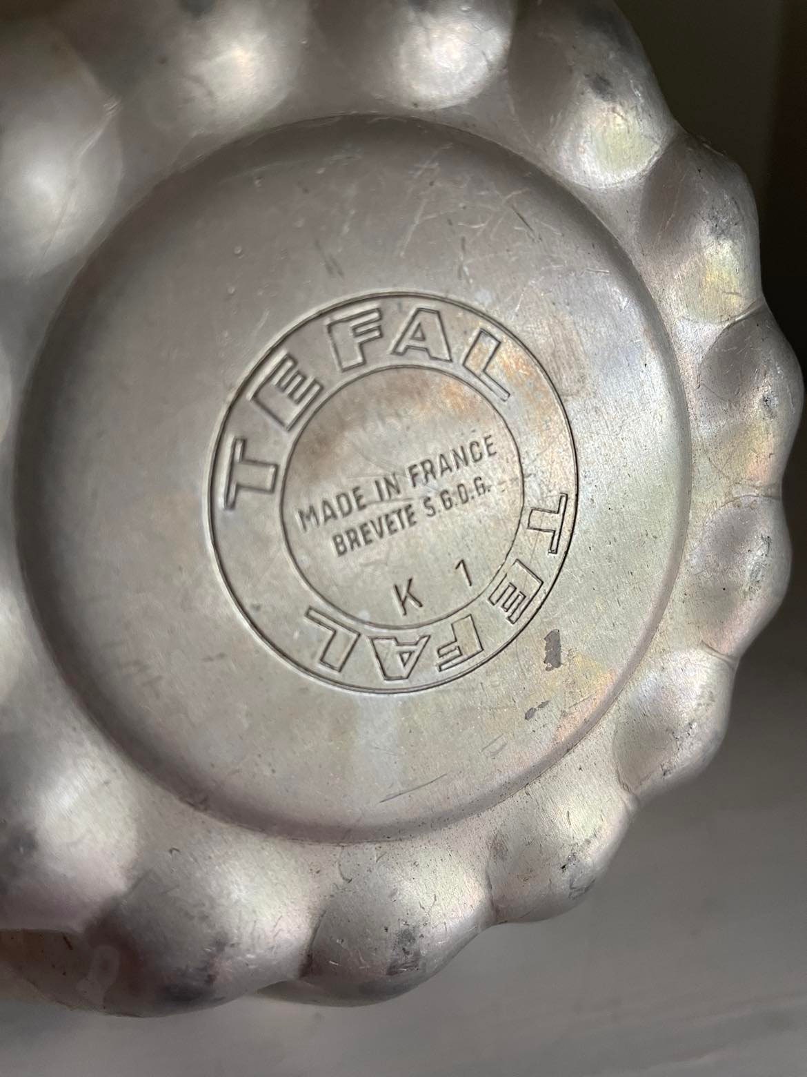 Vintage Aluminium Brioche Tin by TEFAL