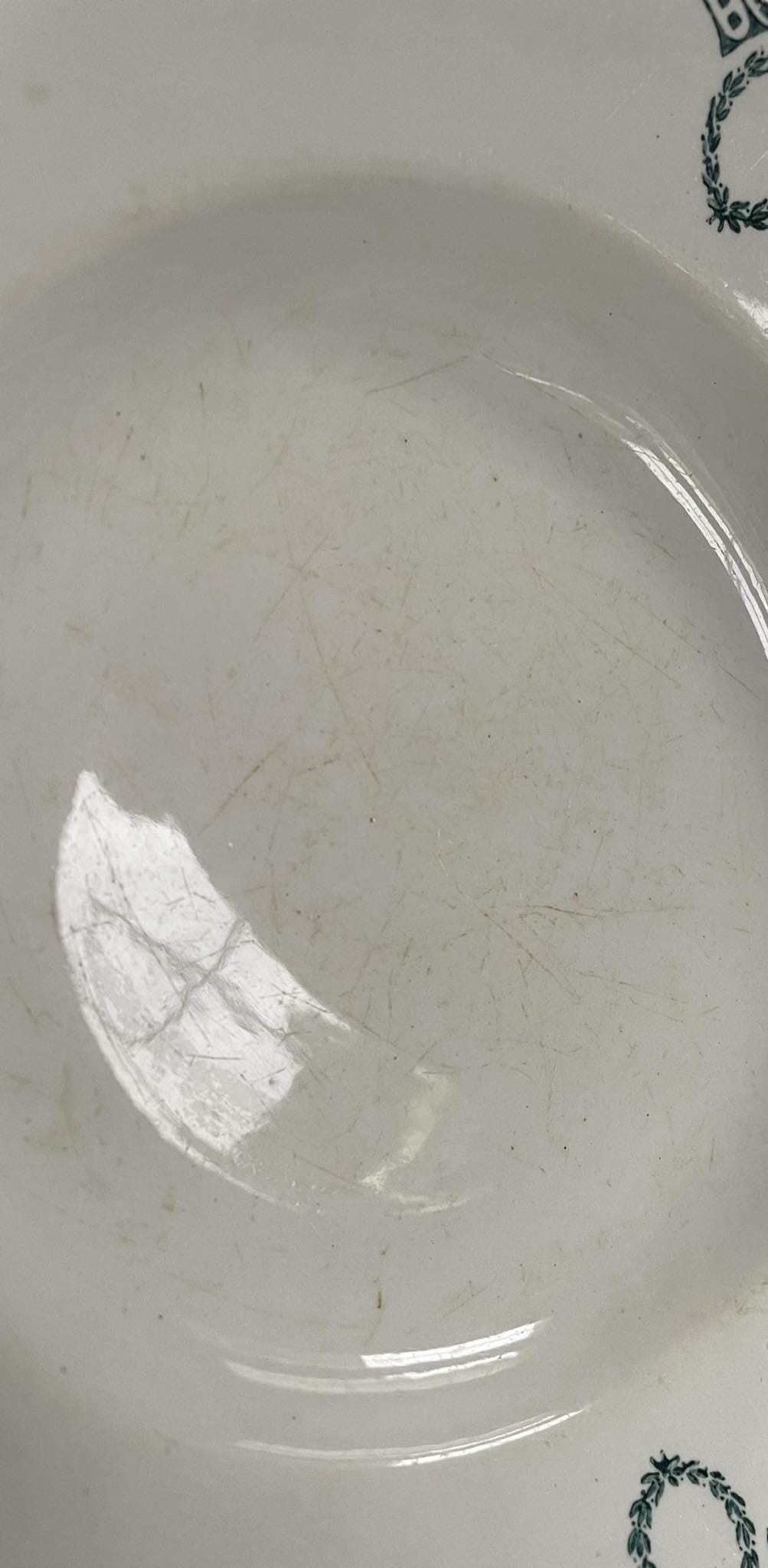 A set of 4 shallow bowls by St Amand Céranord