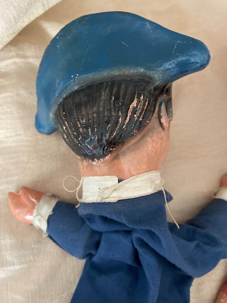 Guignol de Lyon - early 20th century Marionettes/  rod puppets