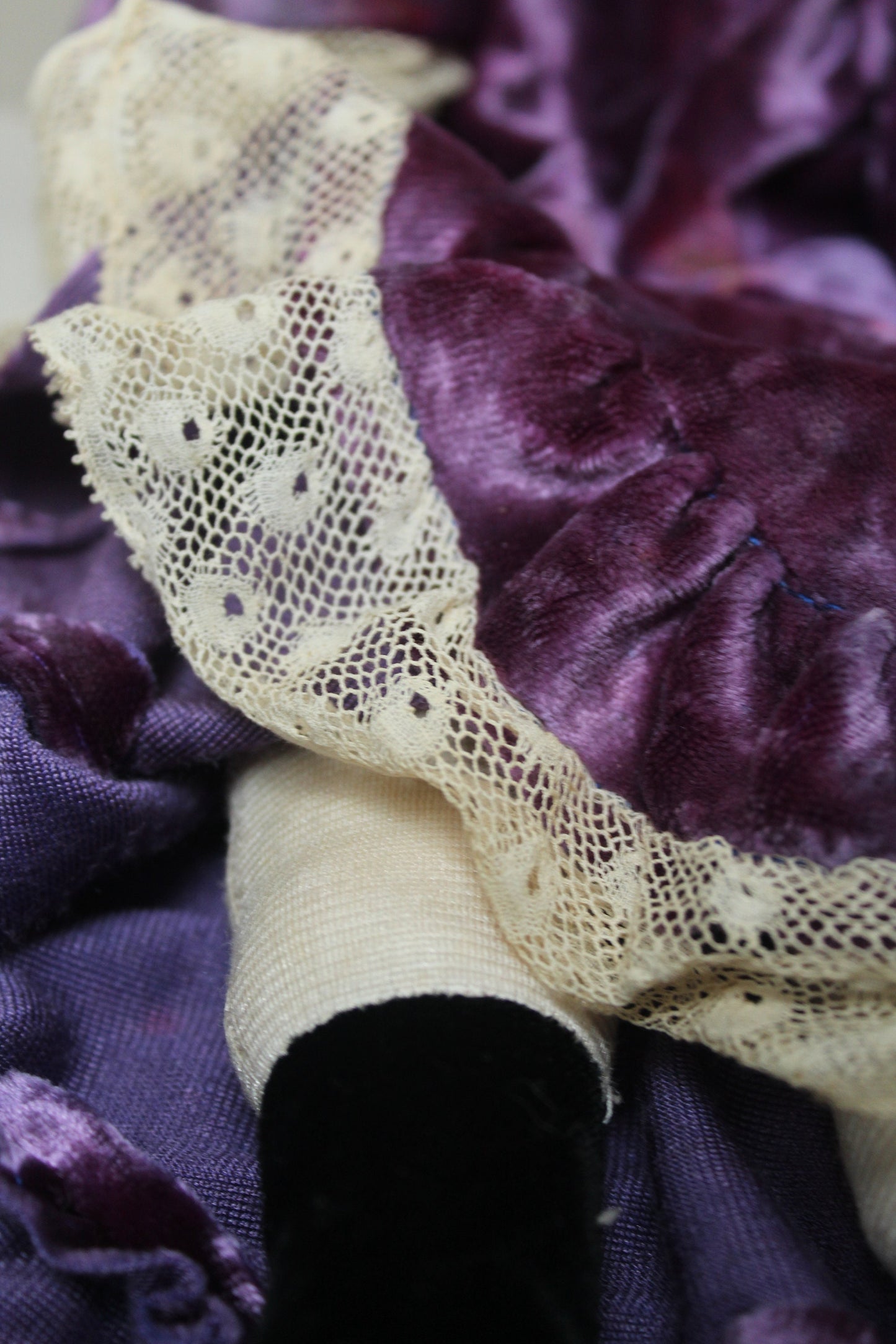 Antique Papier maché head/ shoulder doll