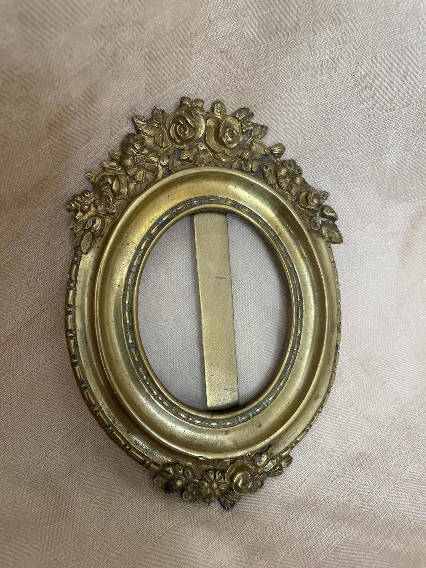 19th Century Napoleon 111 gilt bronze frame