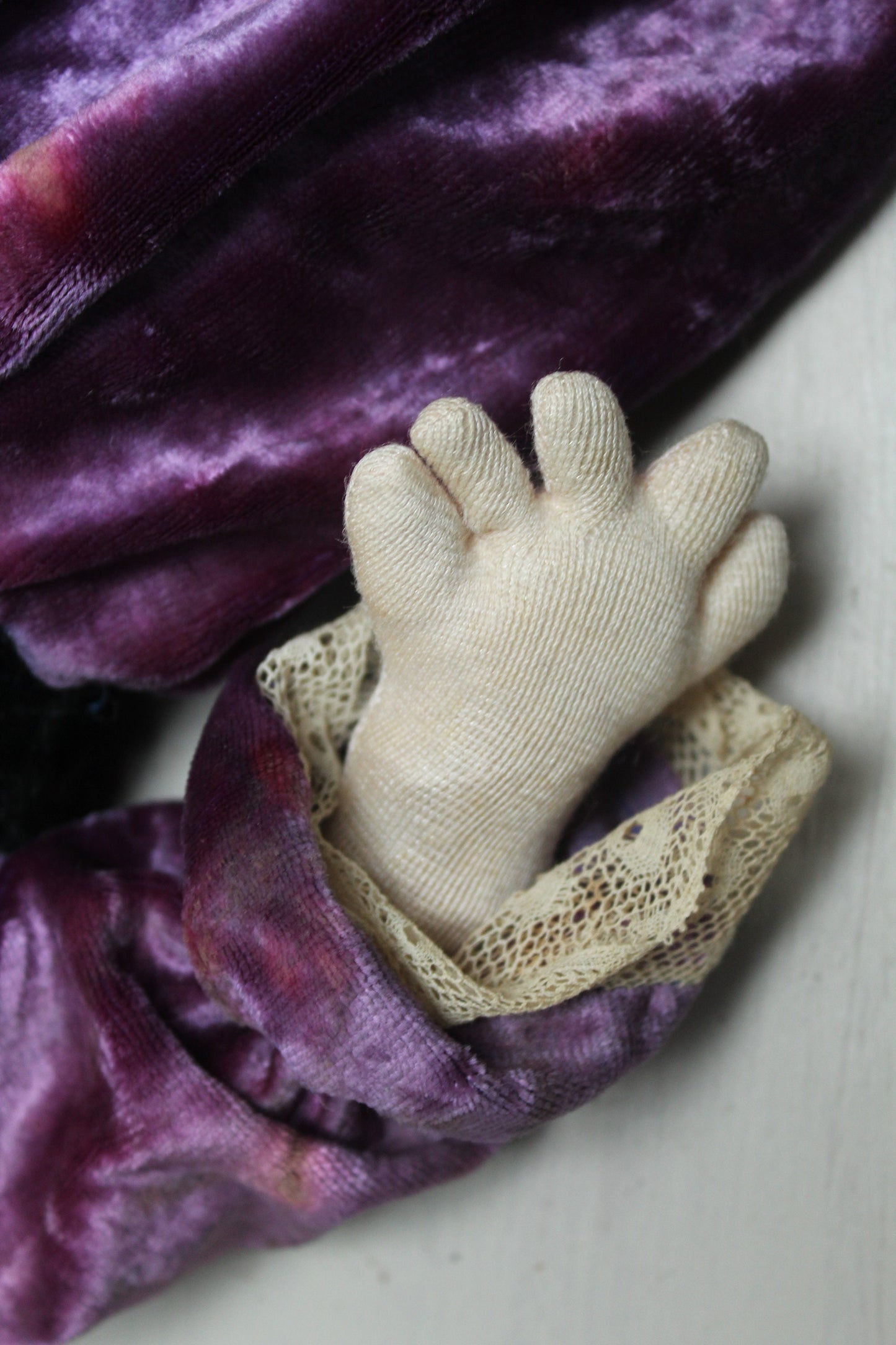 Antique Papier maché head/ shoulder doll