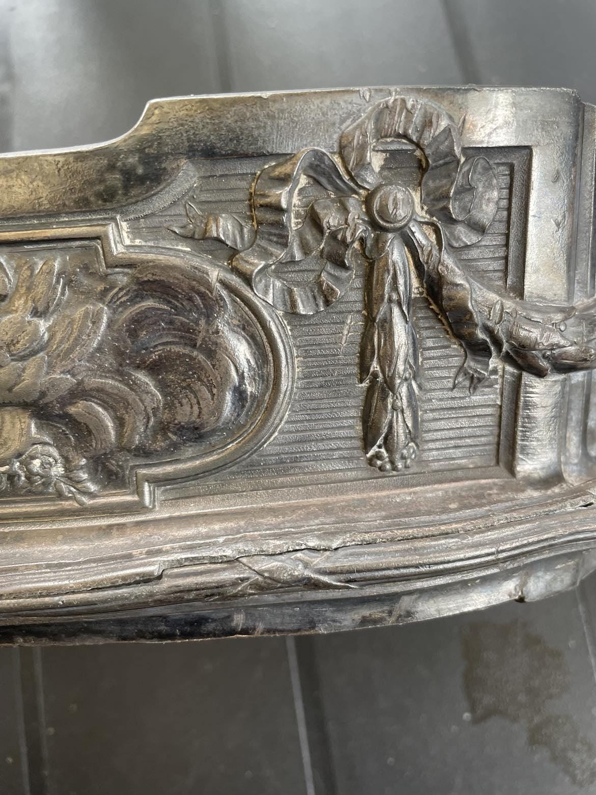 Christofle Gallia Silver plated Jardiniere / table centre piece. Model 4847