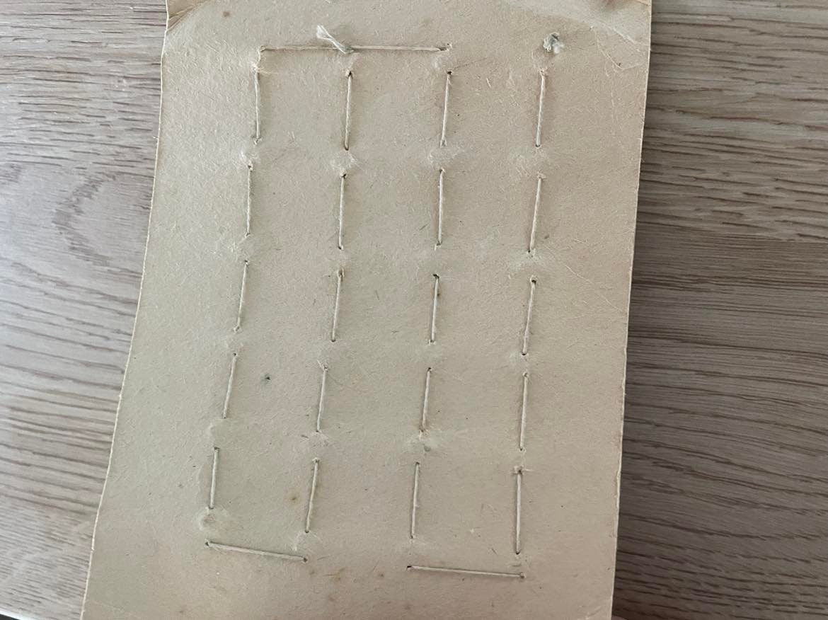 Set of 24 Art Deco glass shank buttons