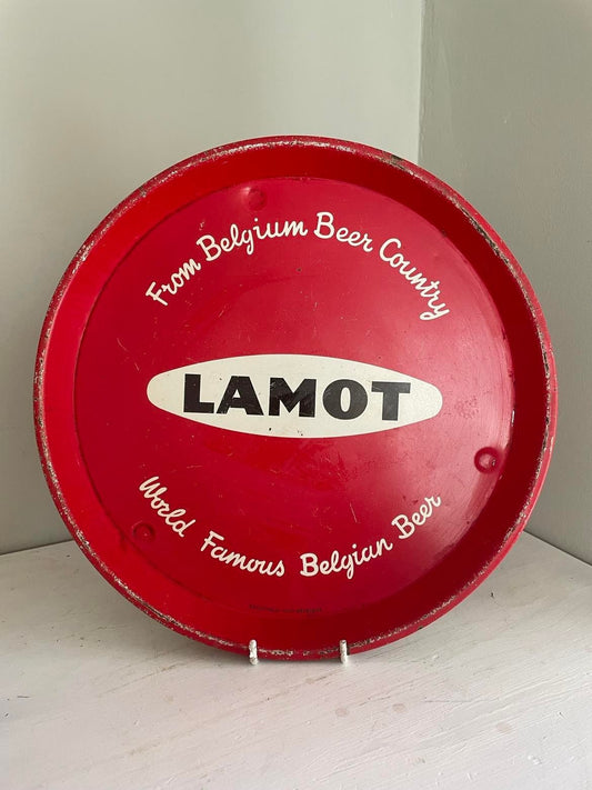 Vintage Lamot promotional  Beer Tray