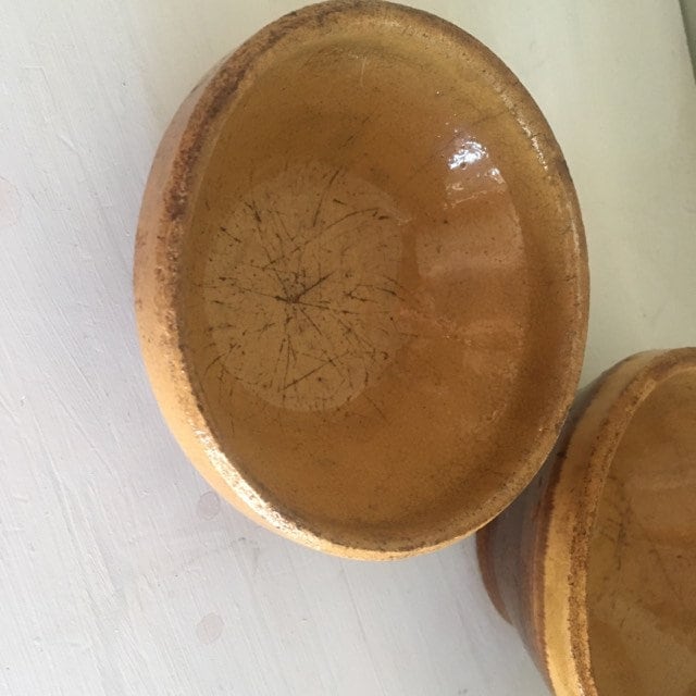 2 Small Glazed Stoneware terrines