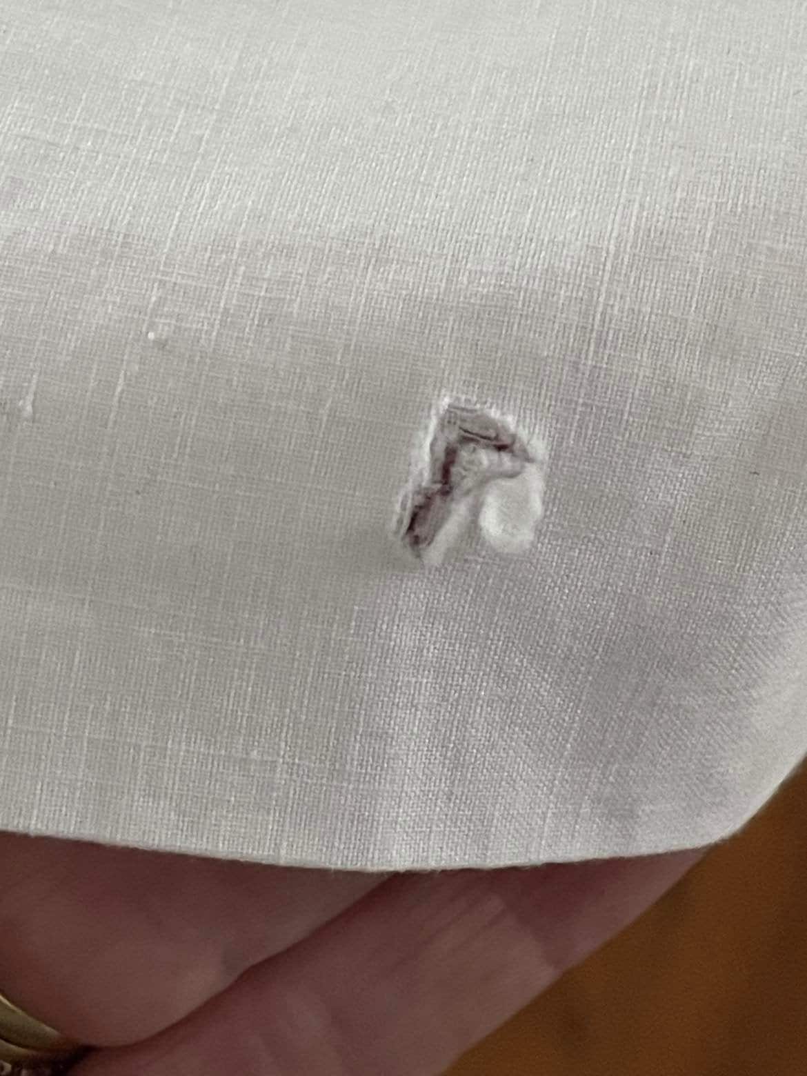 Antique french cotton camisole petticoat