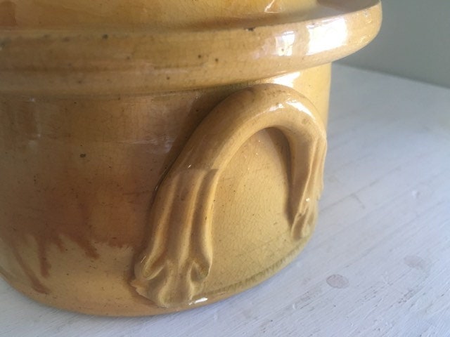 Antique Ochre Glazed Terracotta tureen