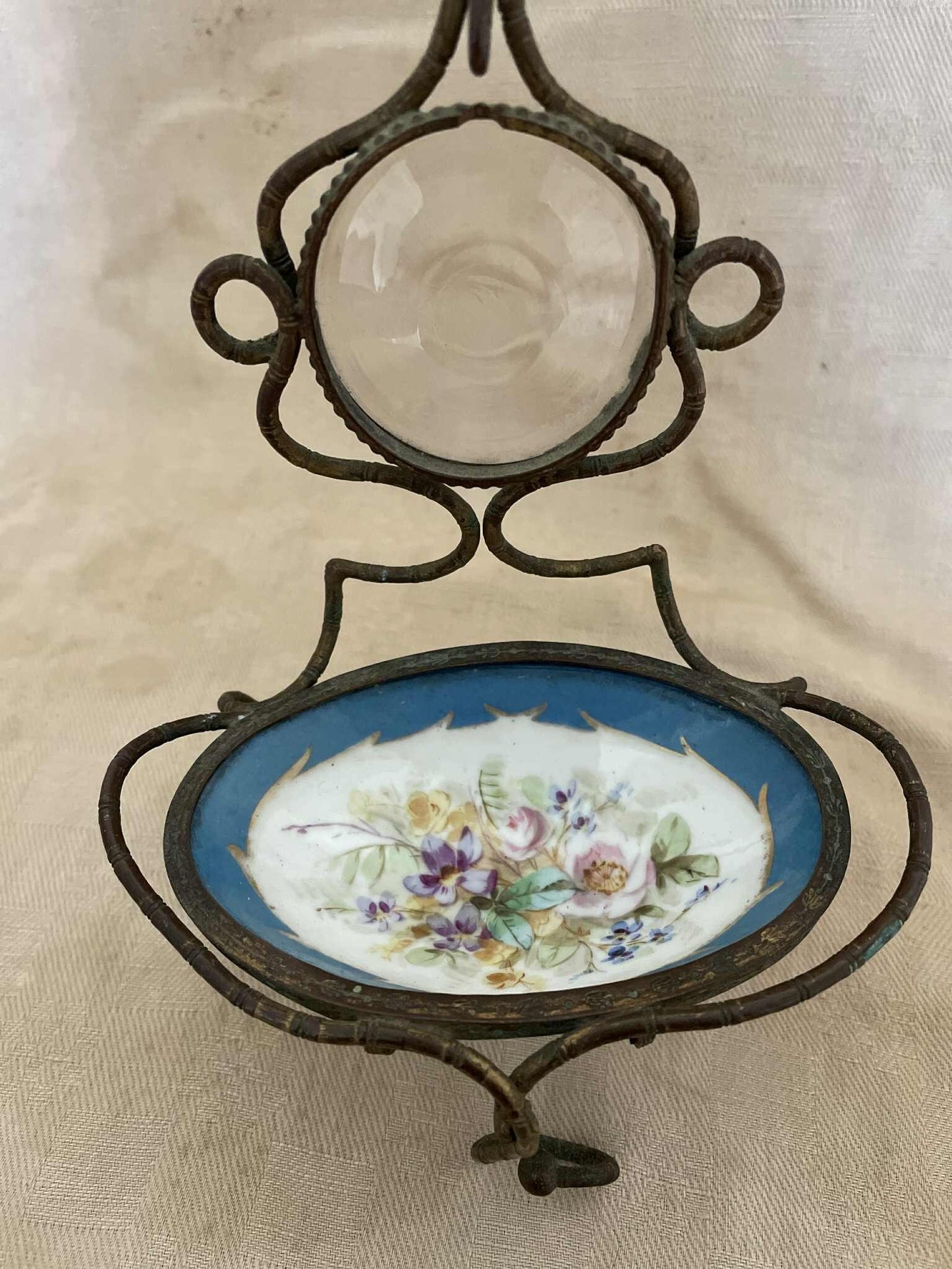 Art Nouveau pocket watch stand