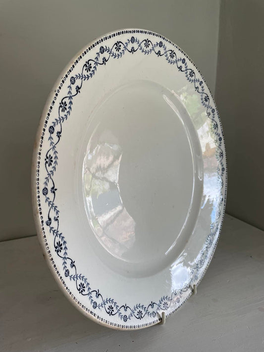 Gien Ironstone plate - Lodi