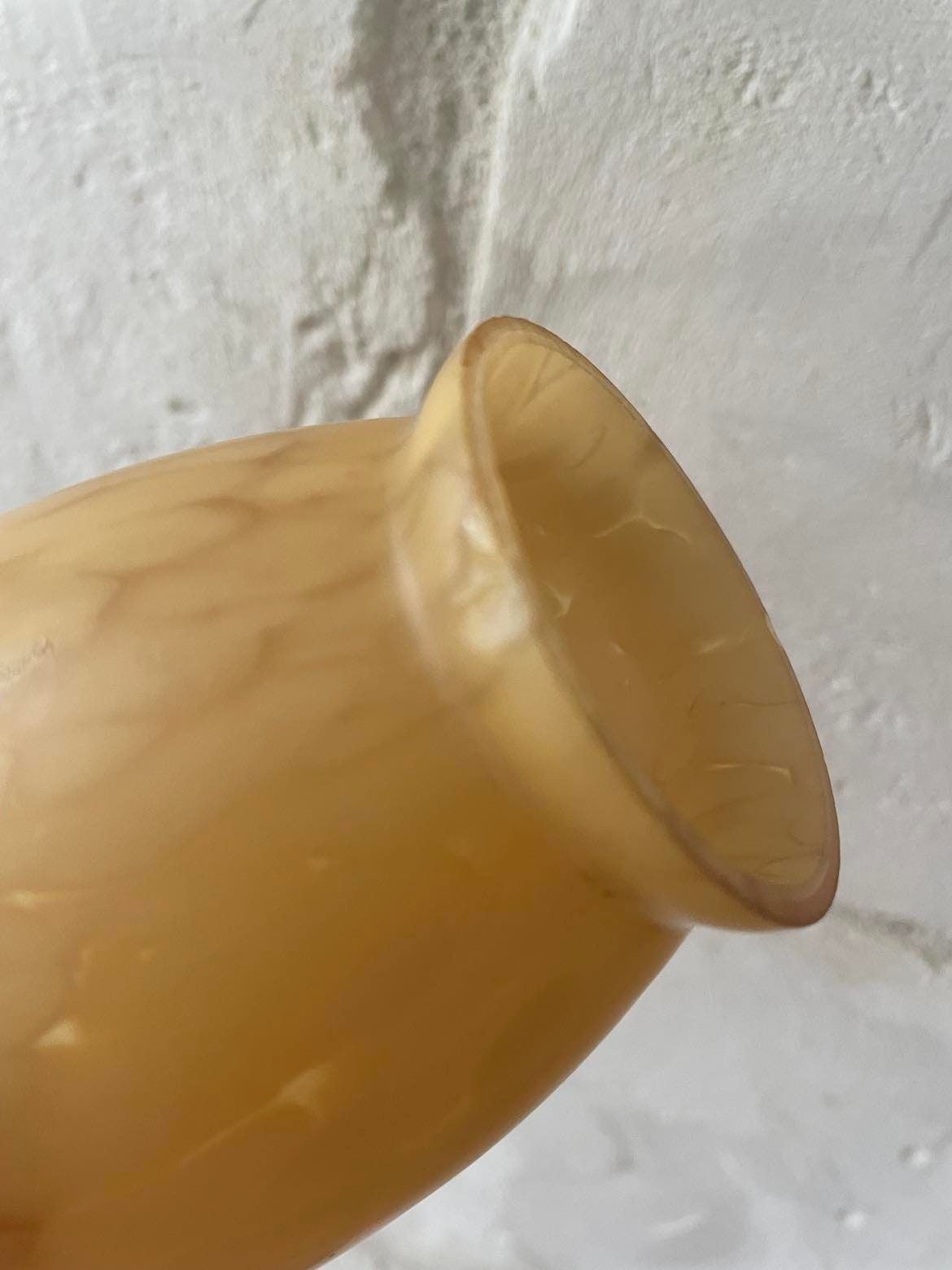 Art deco Mottled glass shade.