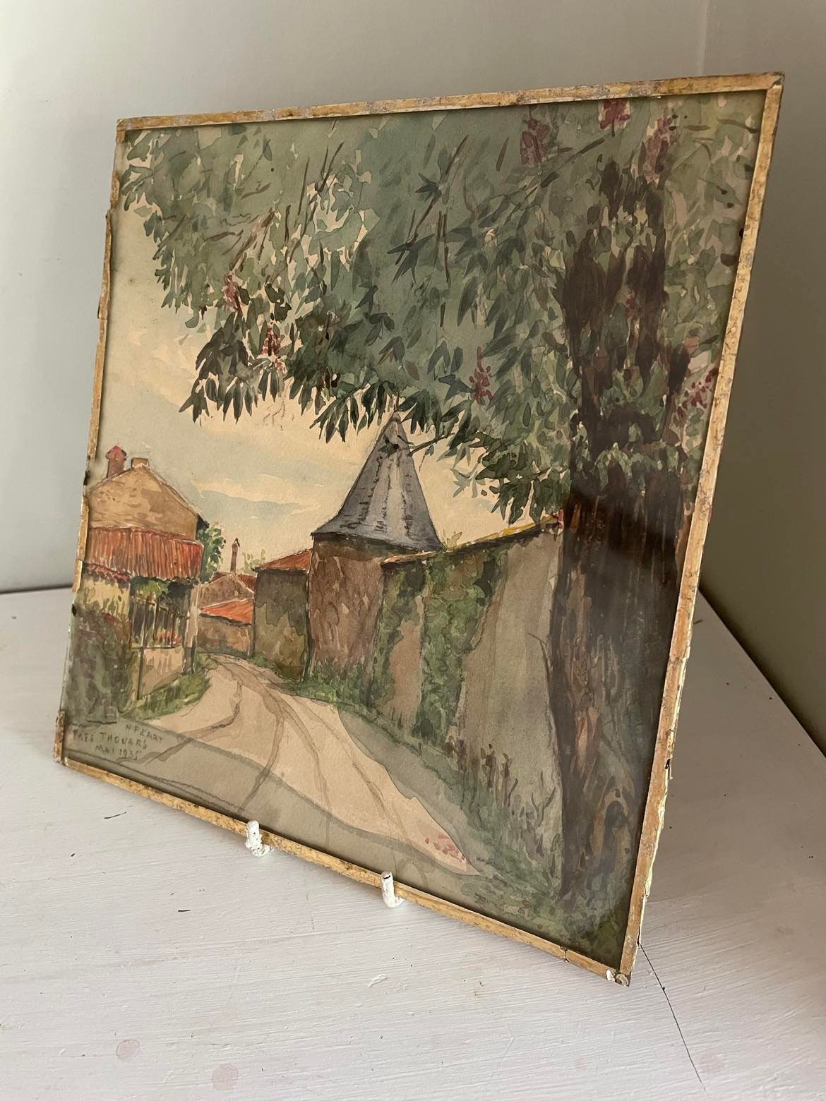 Original framed watercolour - Signed and dated by the artist 1935