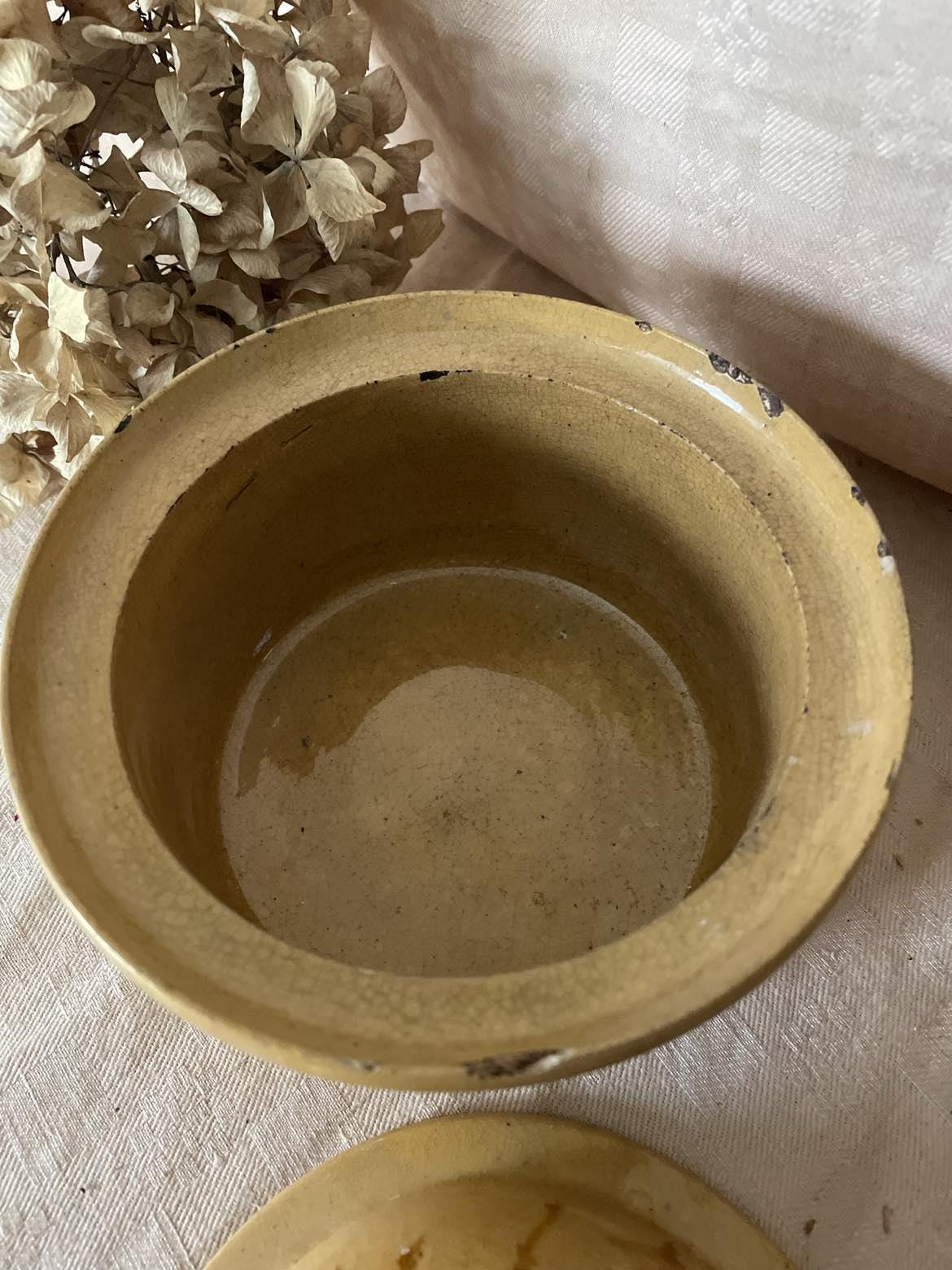 Antique Ochre Glazed Terracotta tureen