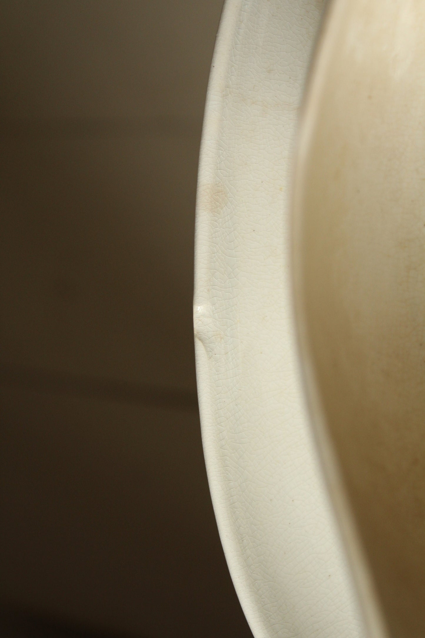 White Ironstone sauciere