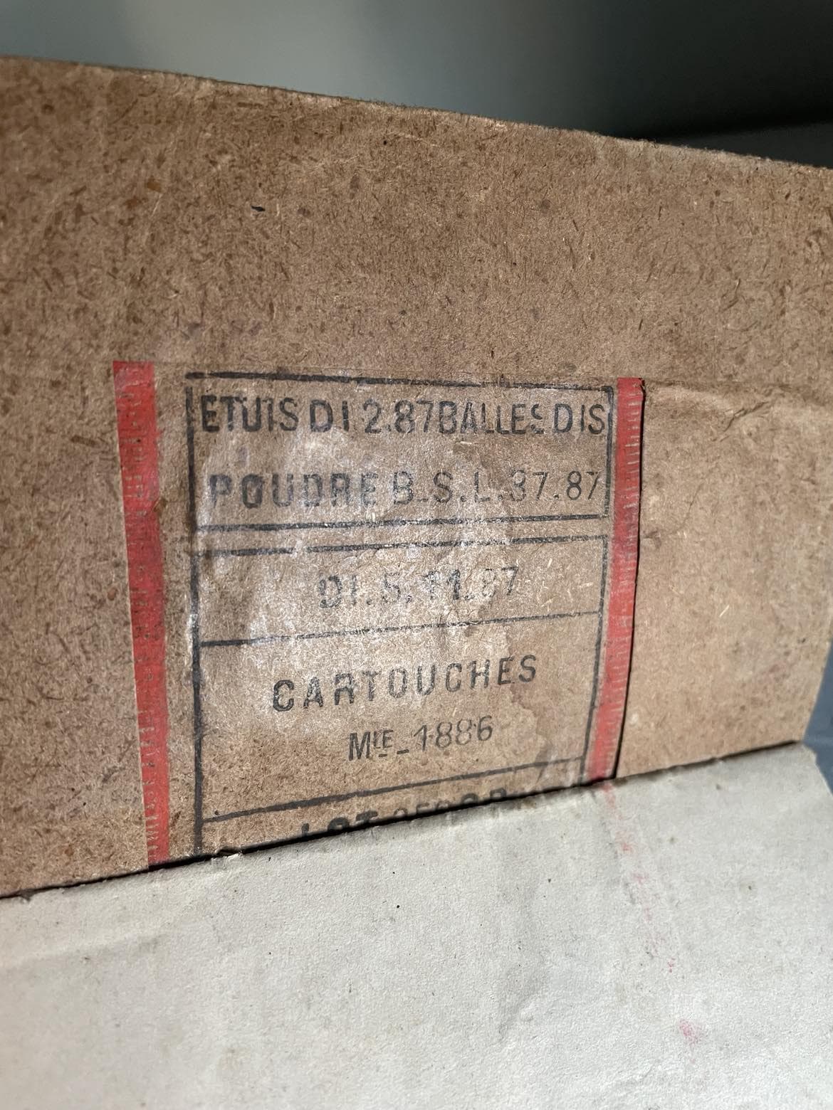 19th century French military notebook