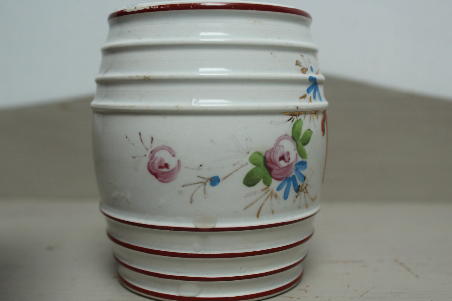 Jules Viellard Bordeaux  19th century condiment pot