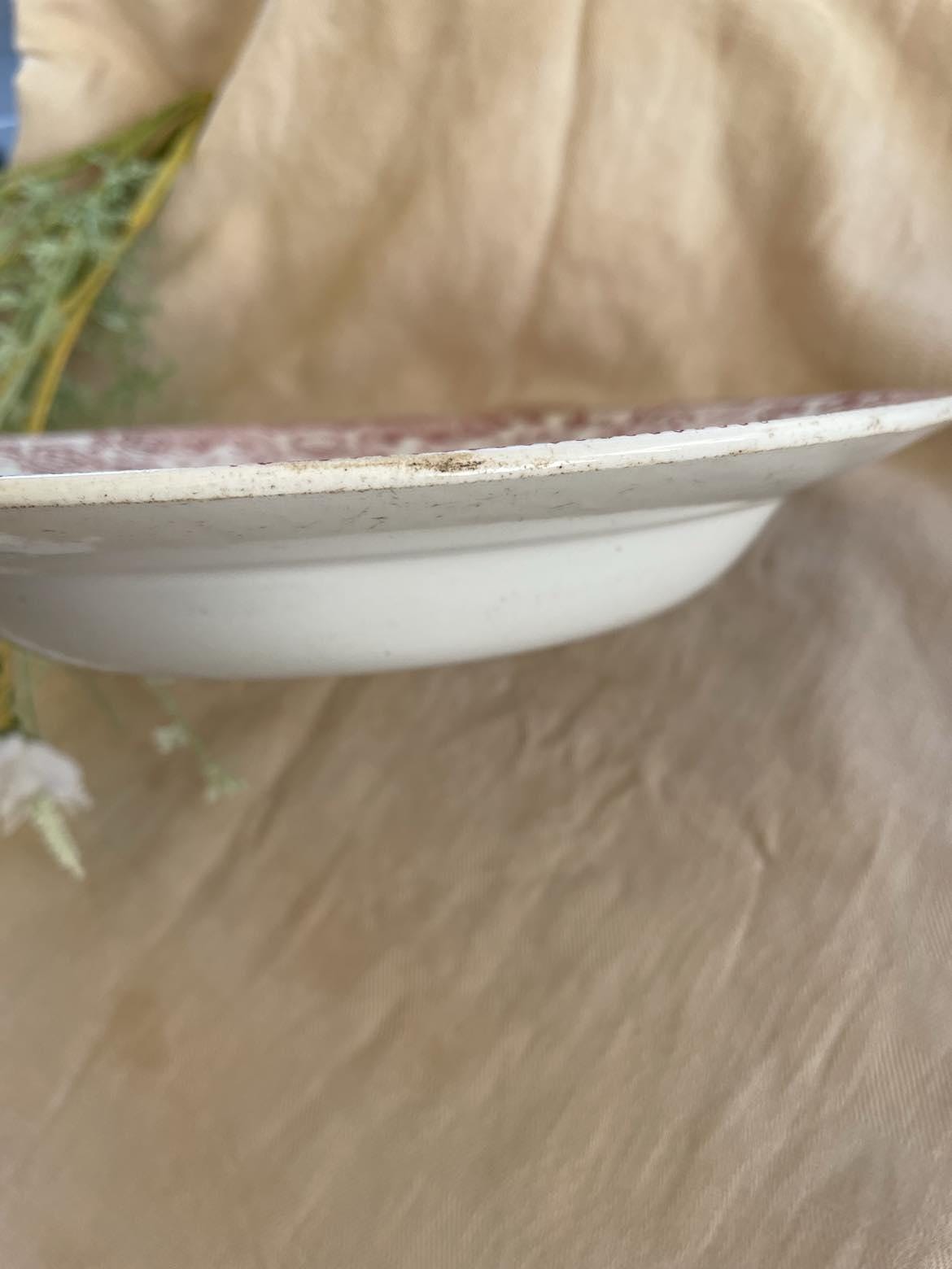 Creil et Montereau ironstone plate pattern -Pagode