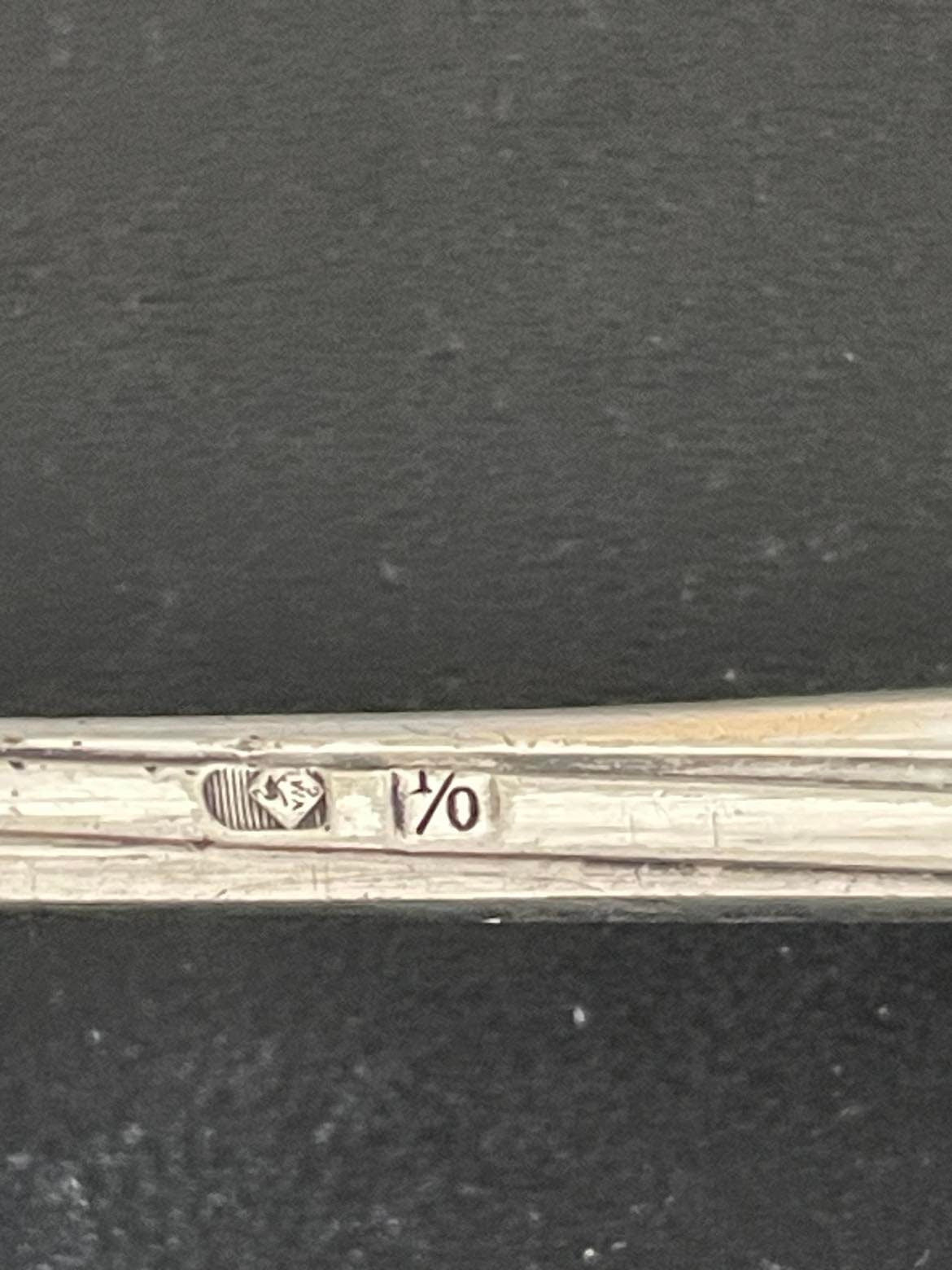 Silver plated icing sugar spoon