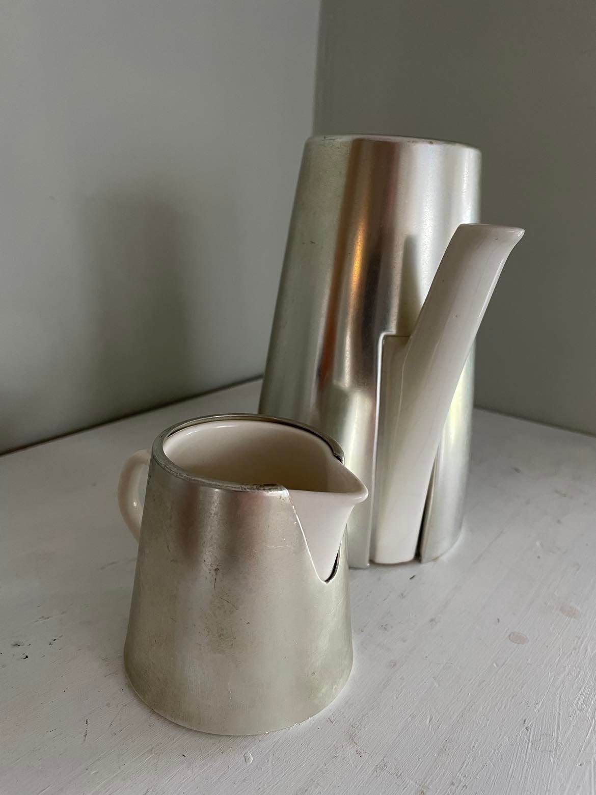 Mid Century Mellita Coffee Pot and milk Jug