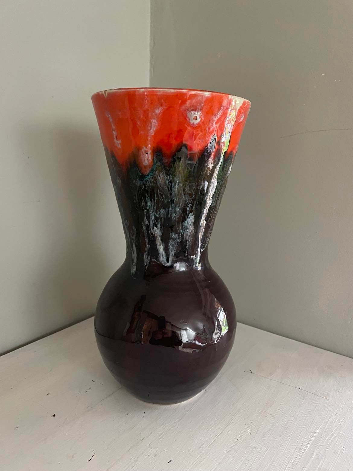 Vintage Vallauris art pottery Vase