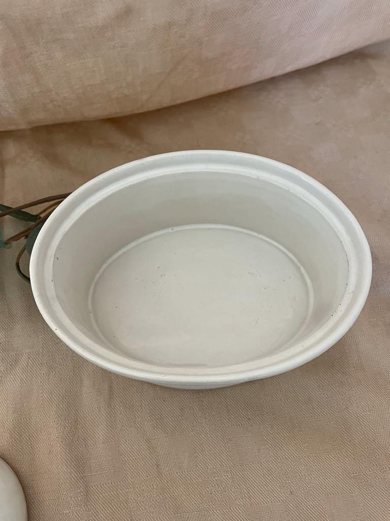 Vintage Glazed ceramic Rabbit tureen