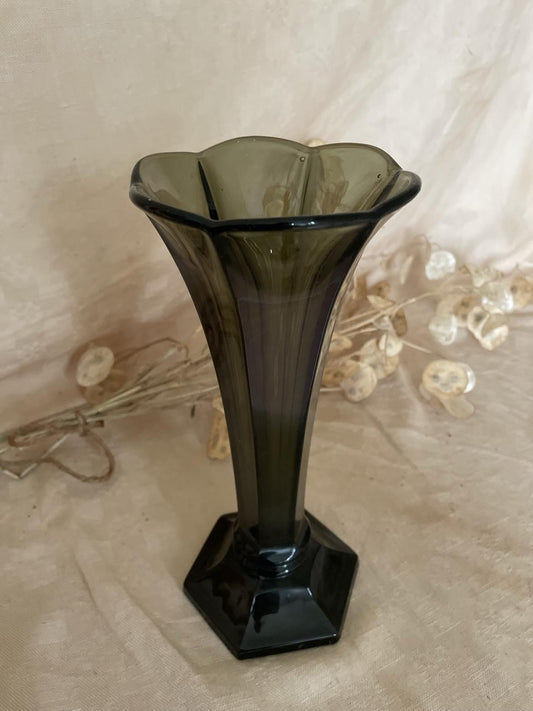 Val Saint Lambert 1930's Art Deco vase