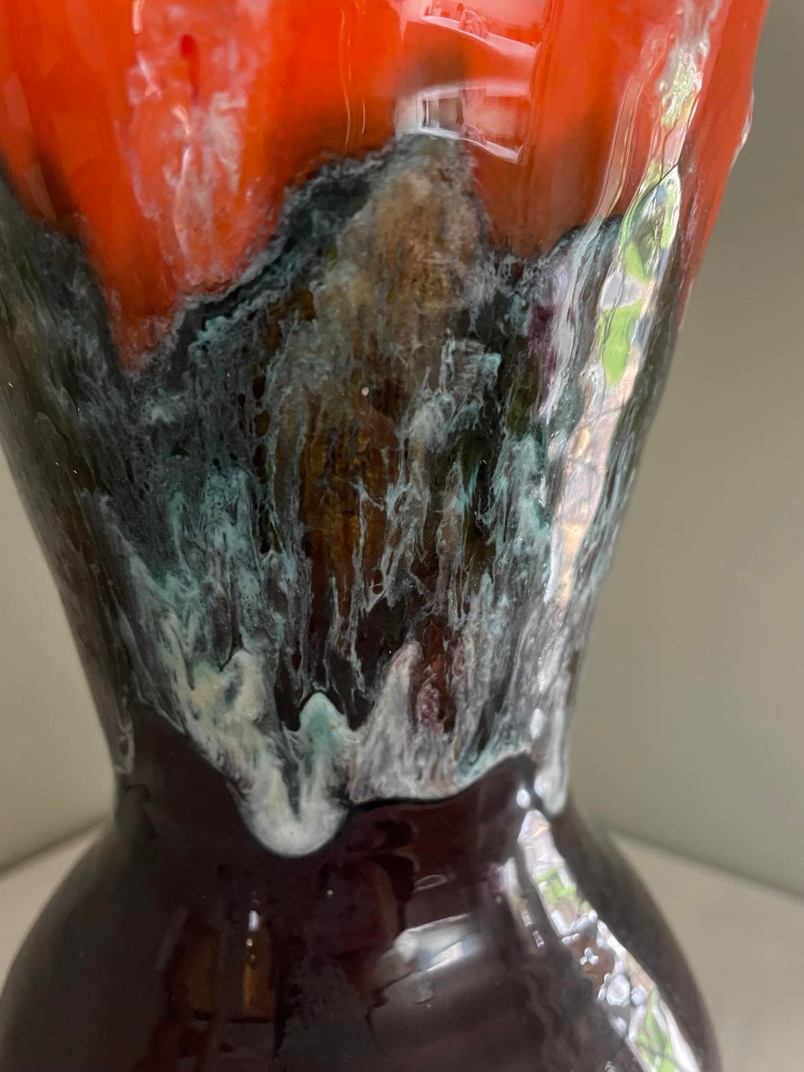 Vintage Vallauris art pottery Vase