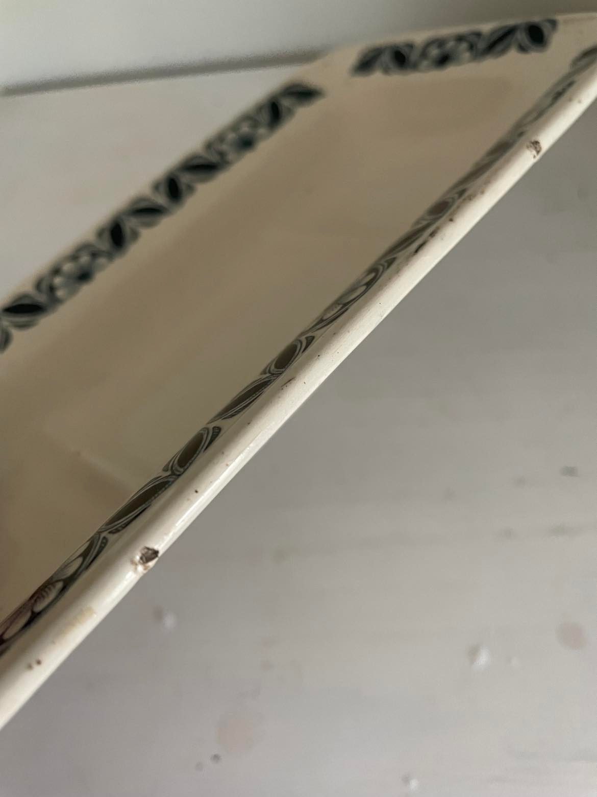 French Ceramic comb dish  by Longchamp "Jacquel"