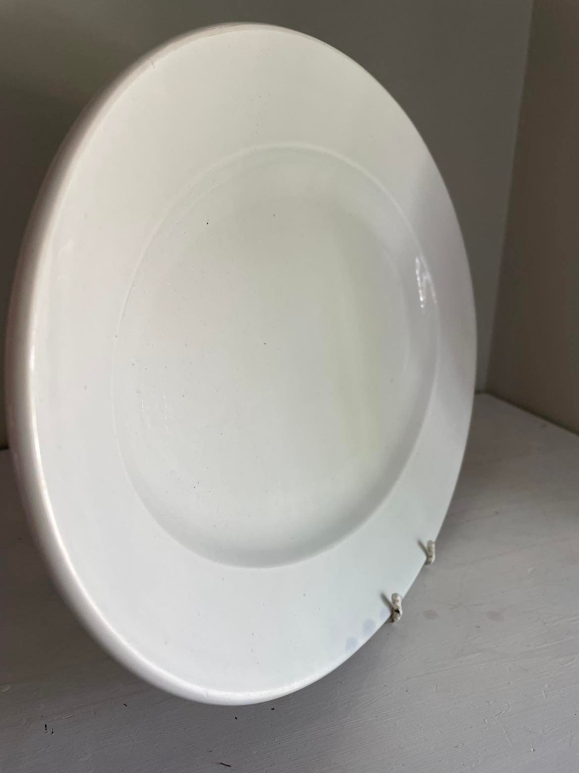Creil et Montereau ironstone oval platter