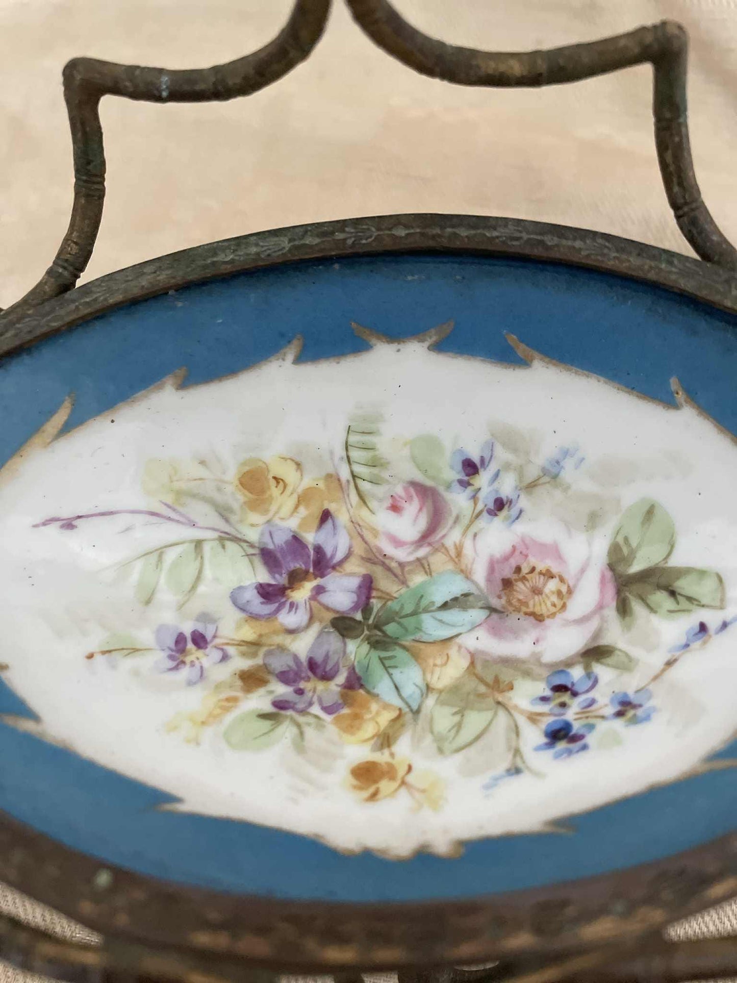 Art Nouveau pocket watch stand