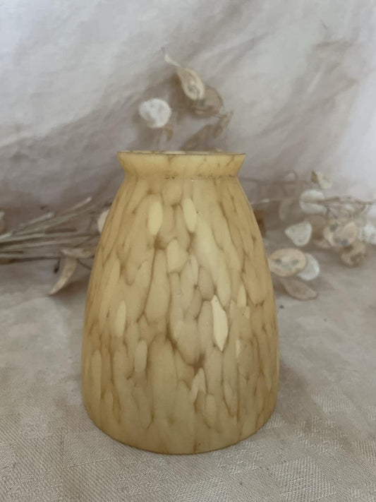 Art deco Mottled glass shade.