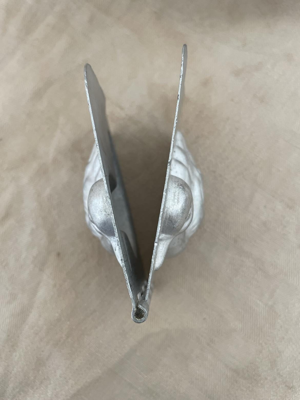 Hinged Aluminium chocolate mould  - duck