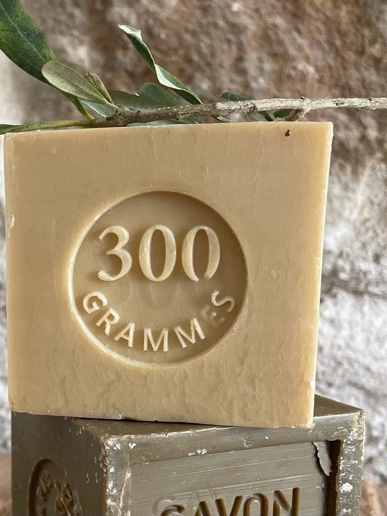 Traditional French Soap  -  Savon de Marseille -  boxed set of 2 cube soaps.