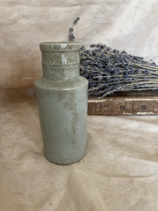 Glazed Stoneware bottle - "Brilliant Belge, Fourgault"