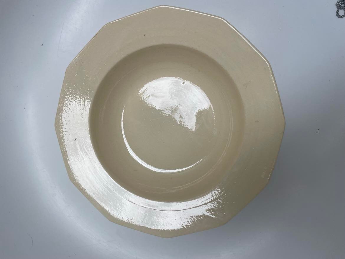 Badonviller 12 sided shallow plate