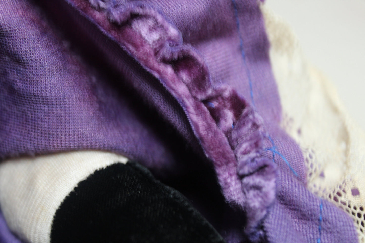 Antique Papier maché head/ shoulder doll