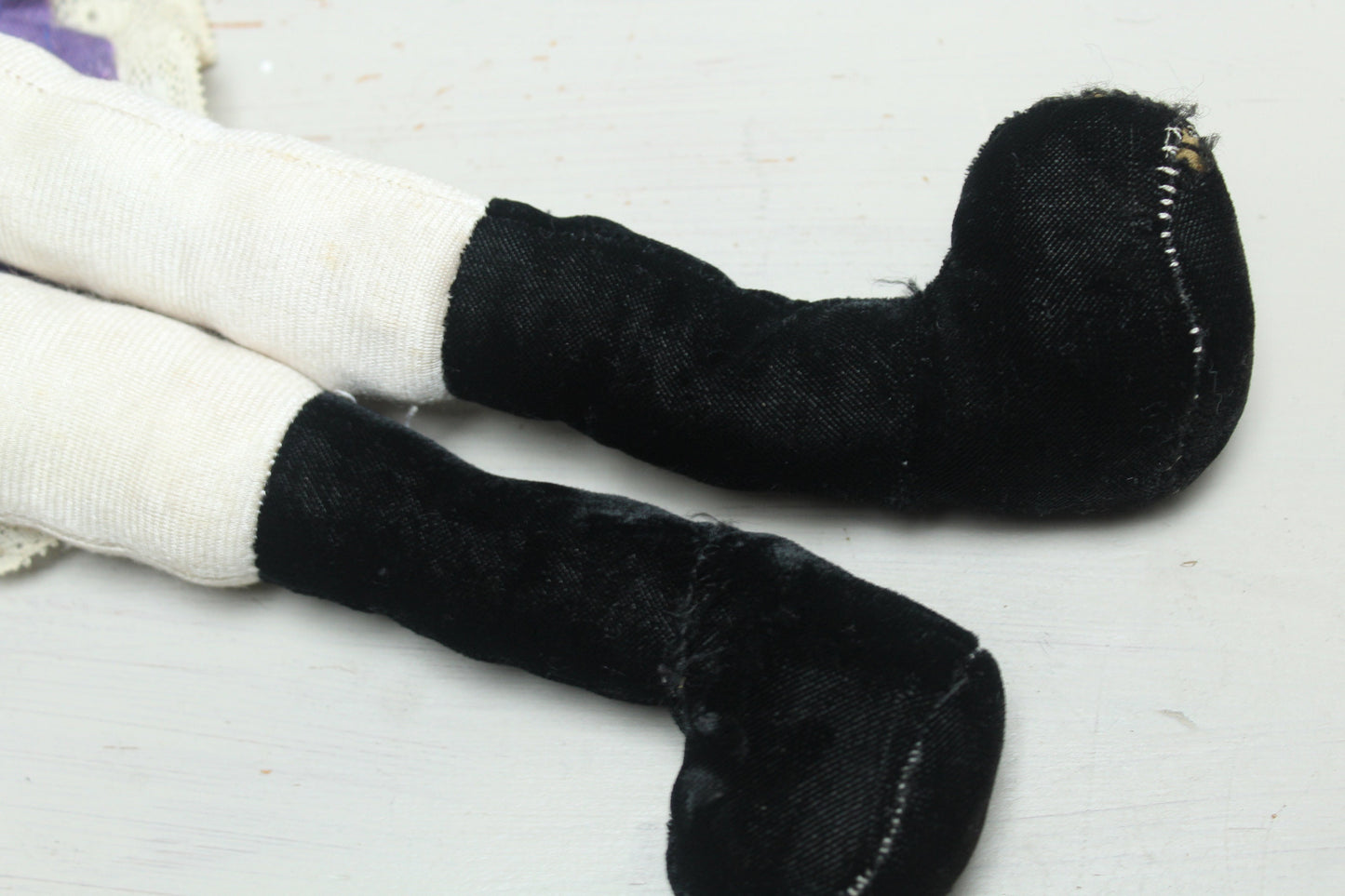 Antique Papier maché head/ shoulder doll