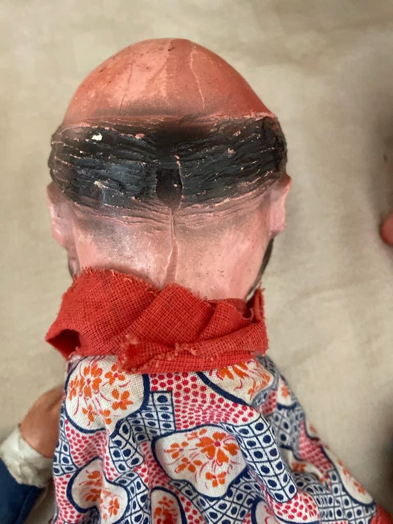 Guignol de Lyon - early 20th century Marionettes/  rod puppets