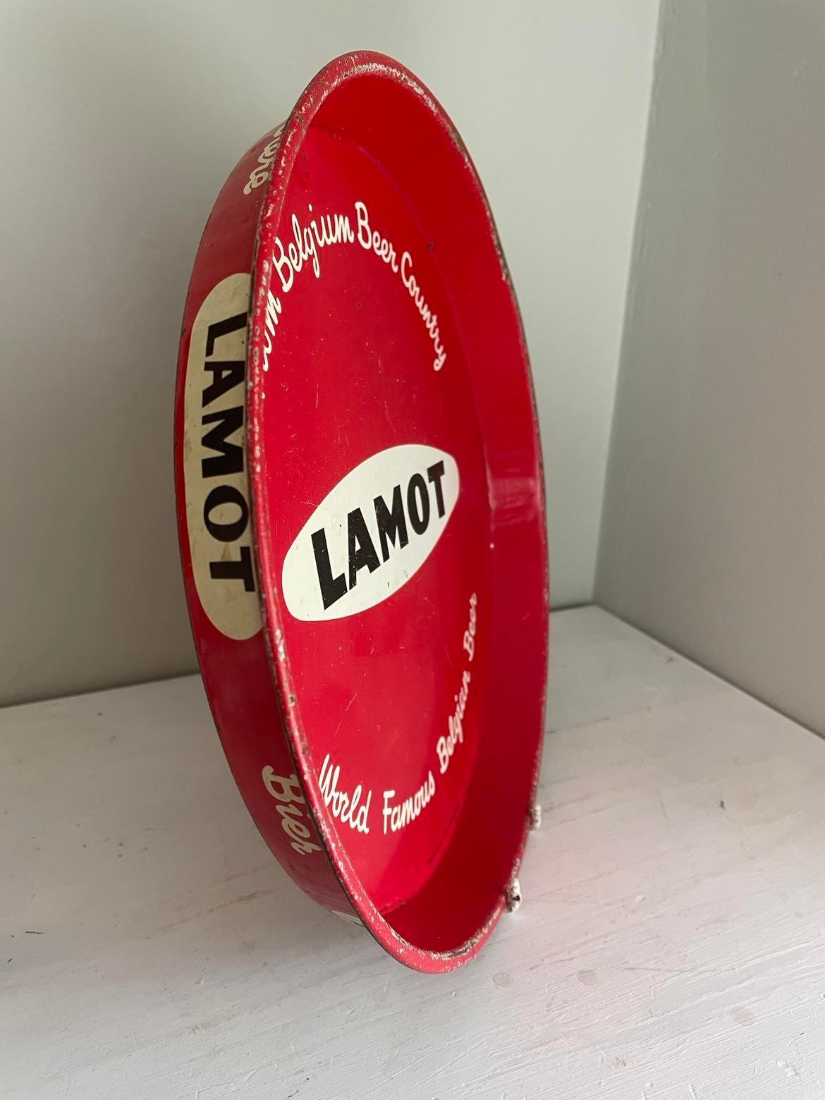 Vintage Lamot promotional  Beer Tray