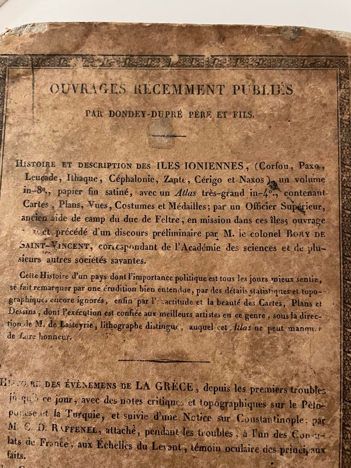 Antique France Atlas: 1823 French Kingdom Maps